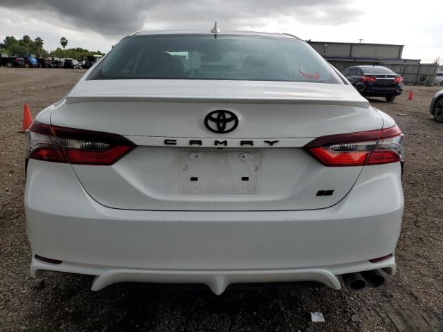 4T1G11AK0PU798564 - 2023 TOYOTA CAMRY SE NIGHT SHADE WHITE photo 6