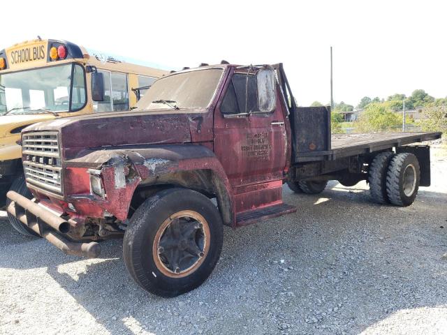 1FDNF60HXDVA47053 - 1983 FORD F600 RED photo 2