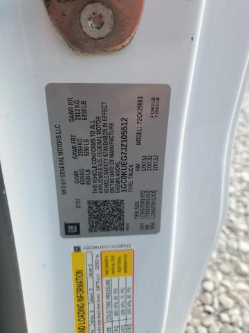 1GC0KUEG7JZ105512 - 2018 CHEVROLET SILVERADO K2500 HEAVY DUTY WHITE photo 12