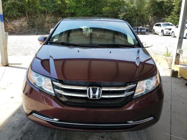 5FNRL5H4XFB037070 - 2015 HONDA ODYSSEY EX BURGUNDY photo 5