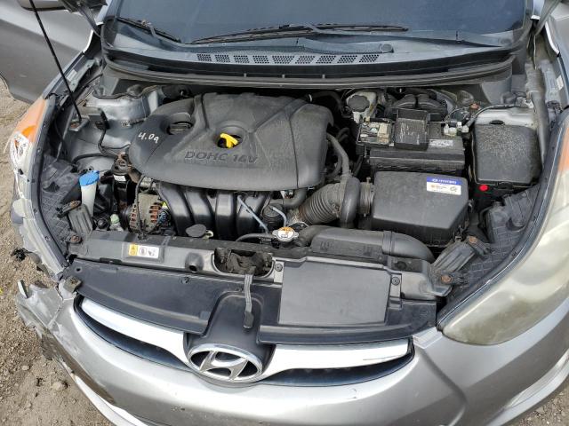 KMHDH4AE4DU918307 - 2013 HYUNDAI ELANTRA GLS GRAY photo 11