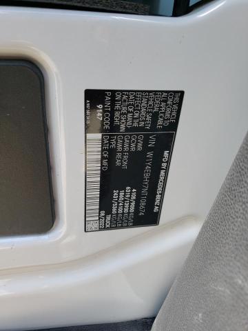 W1Y4EBHY7NT108674 - 2022 MERCEDES-BENZ SPRINTER 2500 WHITE photo 13
