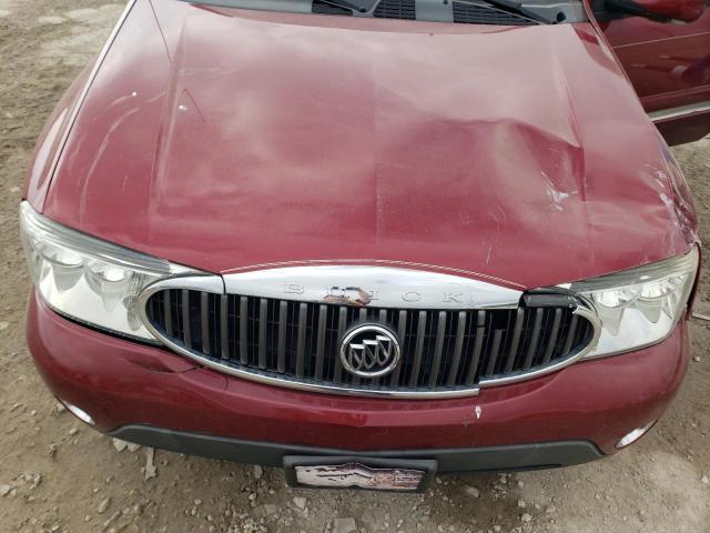 5GADT13S062172958 - 2006 BUICK RAINIER CXL BURGUNDY photo 11