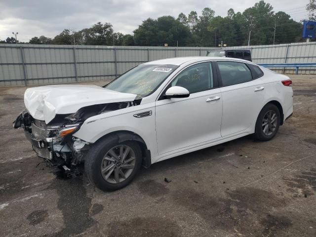 5XXGT4L34LG420916 - 2020 KIA OPTIMA LX WHITE photo 1