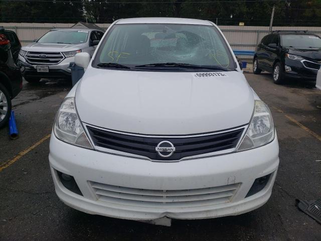 3N1BC1CP1BL489581 - 2011 NISSAN VERSA S WHITE photo 5