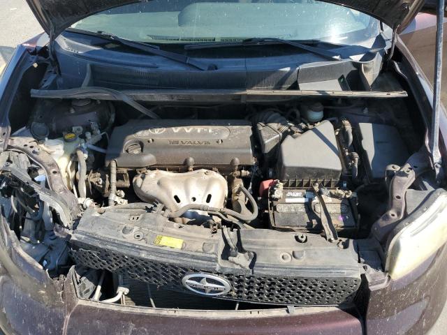 JTLKE50E881049590 - 2008 TOYOTA SCION XB BURGUNDY photo 12
