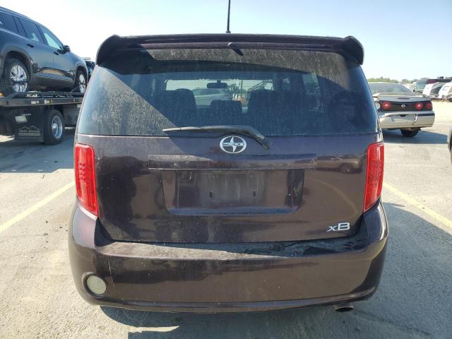 JTLKE50E881049590 - 2008 TOYOTA SCION XB BURGUNDY photo 6