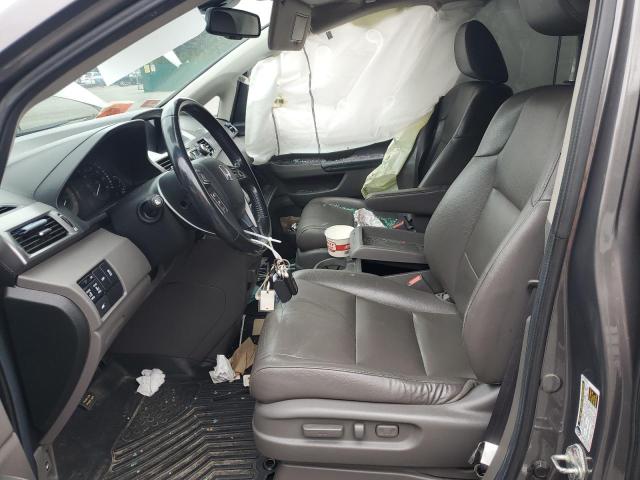 5FNRL5H63EB045043 - 2014 HONDA ODYSSEY EXL GRAY photo 7