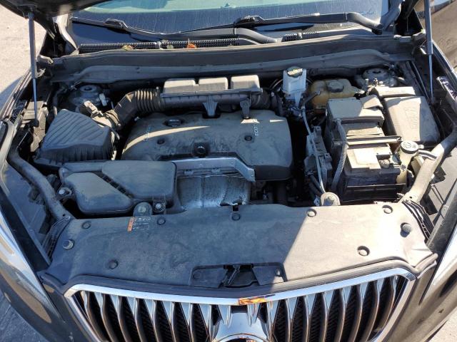 LRBFXDSA9HD112821 - 2017 BUICK ENVISION ESSENCE أسود صورة 11