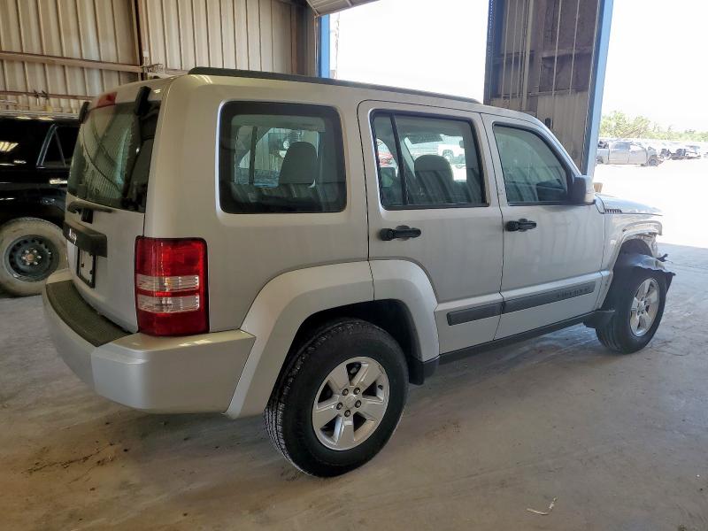 1C4PJMAK5CW142526 - 2012 JEEP LIBERTY SPORT SILVER photo 3