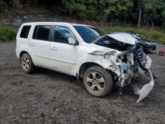 5FNYF4H54DB063182 - 2013 HONDA PILOT EXL WHITE photo 4