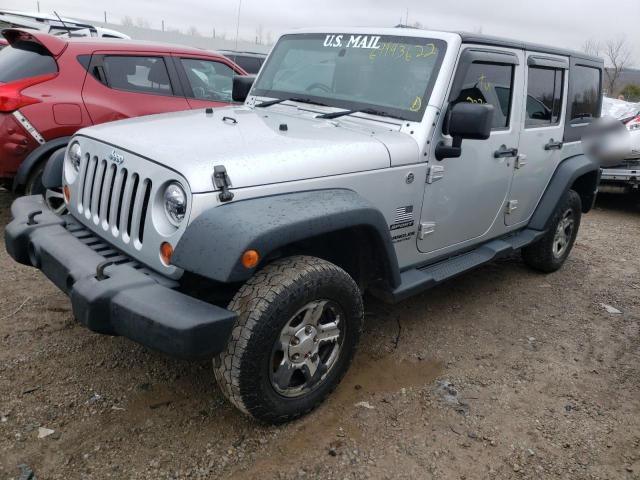 1C4BJWKG5CL267799 - 2012 JEEP WRANGLER U SPORT ვერცხლისფერი ფოტო 1