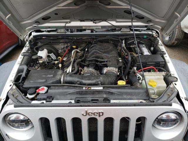 1C4BJWKG5CL267799 - 2012 JEEP WRANGLER U SPORT ვერცხლისფერი ფოტო 12