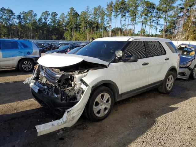 1FM5K8AR3EGA80710 - 2014 FORD EXPLORER POLICE INTERCEPTOR WHITE photo 1