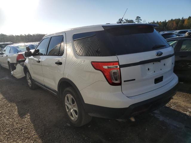1FM5K8AR3EGA80710 - 2014 FORD EXPLORER POLICE INTERCEPTOR WHITE photo 2