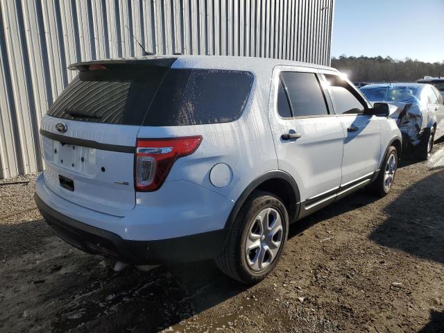 1FM5K8AR3EGA80710 - 2014 FORD EXPLORER POLICE INTERCEPTOR WHITE photo 3