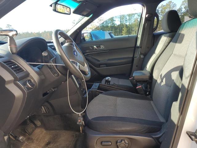 1FM5K8AR3EGA80710 - 2014 FORD EXPLORER POLICE INTERCEPTOR WHITE photo 7