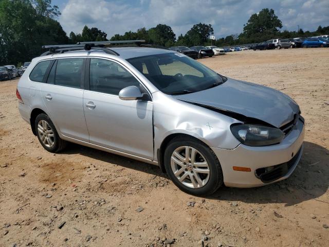 3VWPL7AJ9EM622622 - 2014 VOLKSWAGEN JETTA TDI SILVER photo 4