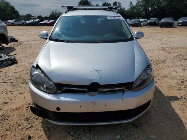 3VWPL7AJ9EM622622 - 2014 VOLKSWAGEN JETTA TDI SILVER photo 5