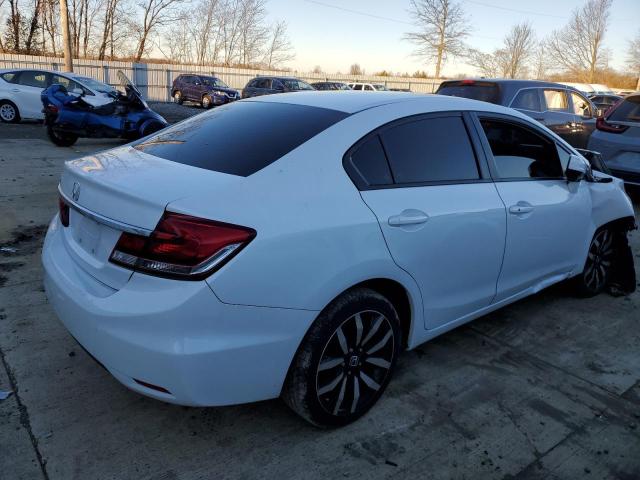 19XFB2F98EE261896 - 2014 HONDA CIVIC EXL Սպիտակ լուսանկար 3