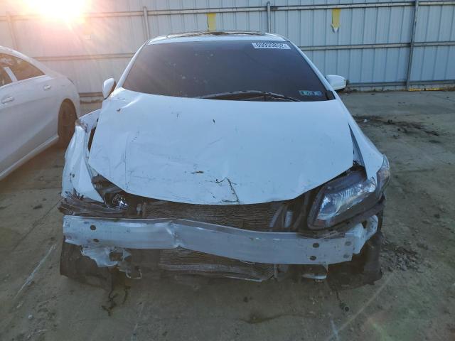 19XFB2F98EE261896 - 2014 HONDA CIVIC EXL Սպիտակ լուսանկար 5