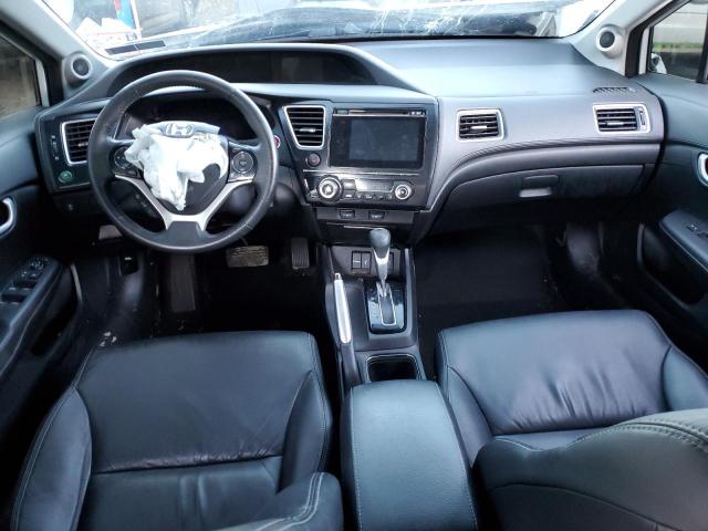 19XFB2F98EE261896 - 2014 HONDA CIVIC EXL Սպիտակ լուսանկար 8