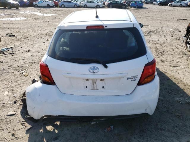 VNKJTUD3XHA072411 - 2017 TOYOTA YARIS L WHITE photo 6