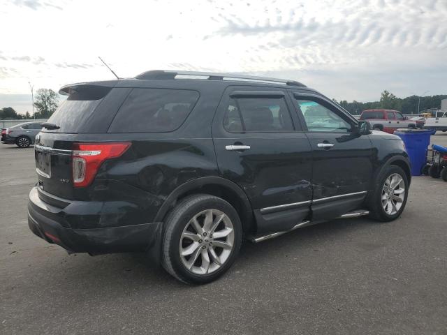 1FM5K8D8XEGA02105 - 2014 FORD EXPLORER XLT BLACK photo 3