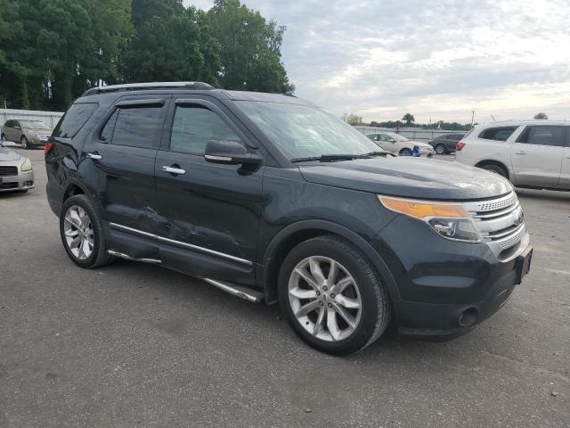 1FM5K8D8XEGA02105 - 2014 FORD EXPLORER XLT BLACK photo 4
