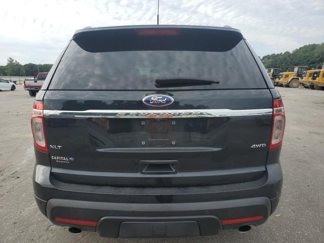 1FM5K8D8XEGA02105 - 2014 FORD EXPLORER XLT BLACK photo 6