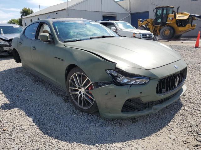 ZAM57RTA5E1089572 - 2014 MASERATI GHIBLI S Կանաչ լուսանկար 4