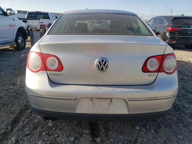 WVWAK93C26P117619 - 2006 VOLKSWAGEN PASSAT 2.0T SILVER photo 6