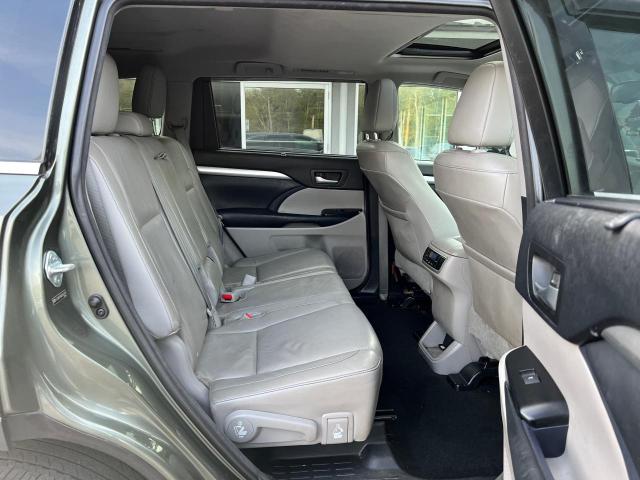 5TDJKRFH8ES052478 - 2014 TOYOTA HIGHLANDER XLE GREEN photo 6