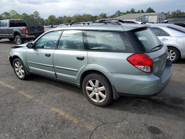 4S4BP61C197311193 - 2009 SUBARU OUTBACK 2.5I SILVER photo 2