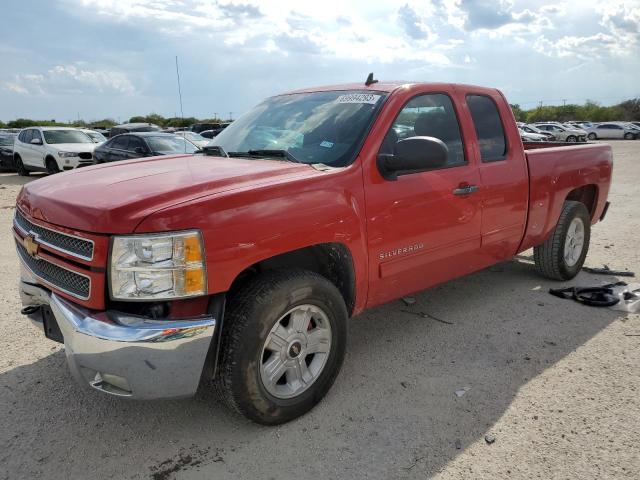 1GCRCSE07CZ242707 - 2012 CHEVROLET silverado C1500 LT RED photo 1