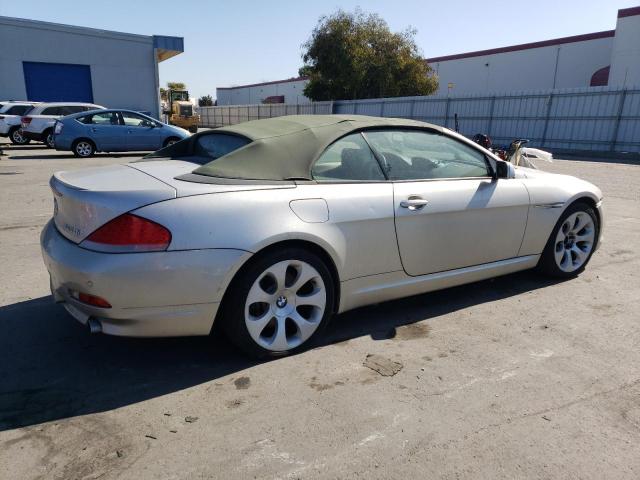 WBAEK73465B324571 - 2005 BMW 645 CI AUTOMATIC Күміс фото 3