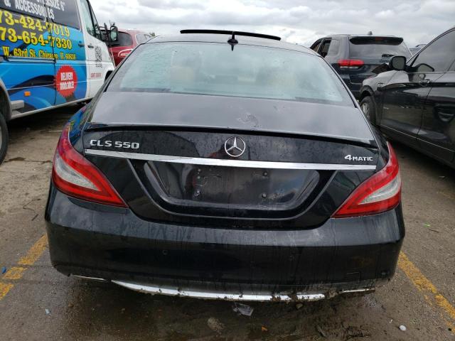 WDDLJ9BBXJA204254 - 2018 MERCEDES-BENZ CLS 550 4MATIC BLACK photo 6