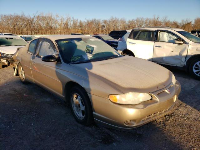 2G1WW12E849415420 - 2004 CHEVROLET MONTE CARL LS BEIGE photo 1