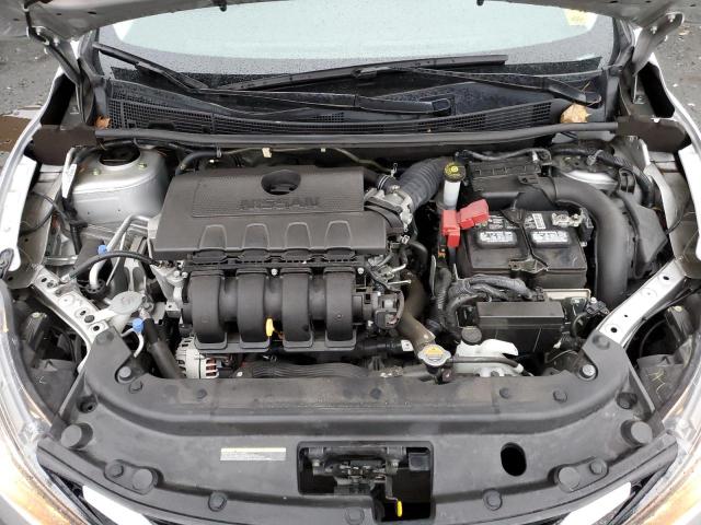 3N1AB7AP7KY278229 - 2019 NISSAN SENTRA S SILVER photo 11