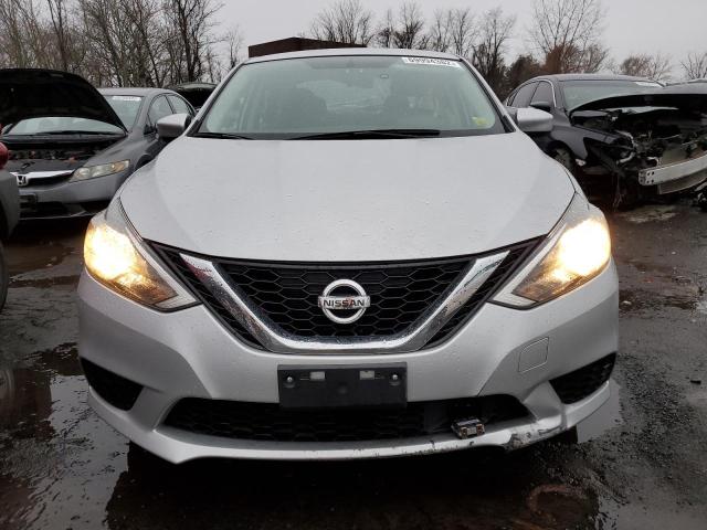 3N1AB7AP7KY278229 - 2019 NISSAN SENTRA S SILVER photo 5