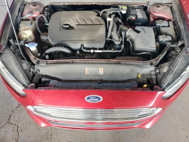 3FA6P0HD2GR225551 - 2016 FORD FUSION SE RED photo 11