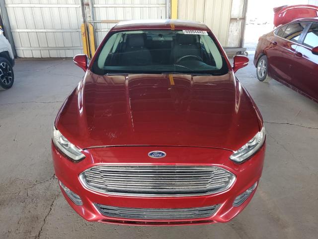 3FA6P0HD2GR225551 - 2016 FORD FUSION SE RED photo 5