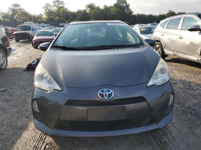 JTDKDTB32E1574333 - 2014 TOYOTA PRIUS C GRAY photo 5