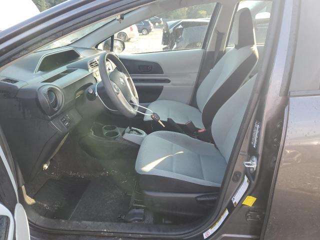 JTDKDTB32E1574333 - 2014 TOYOTA PRIUS C GRAY photo 7