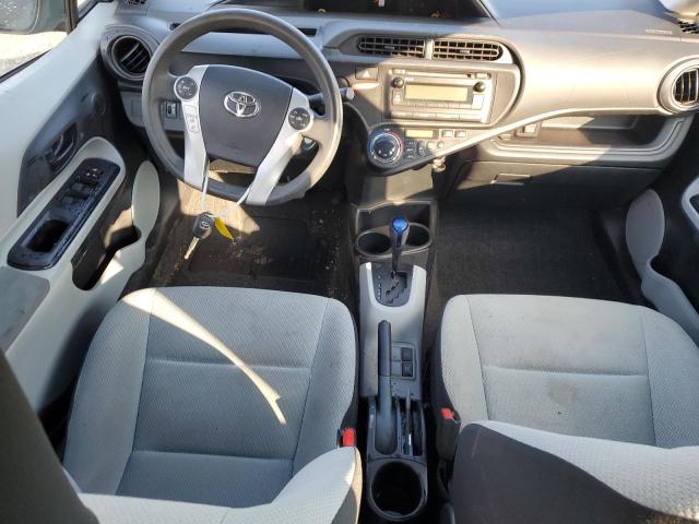 JTDKDTB32E1574333 - 2014 TOYOTA PRIUS C GRAY photo 8
