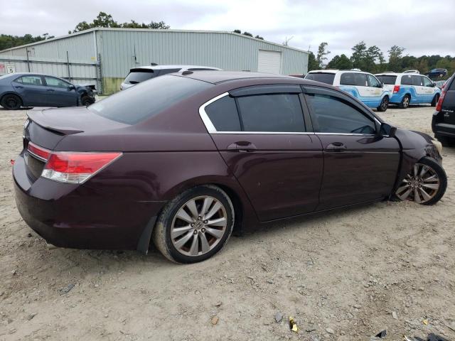 1HGCP2F84BA033020 - 2011 HONDA ACCORD EXL PURPLE photo 3