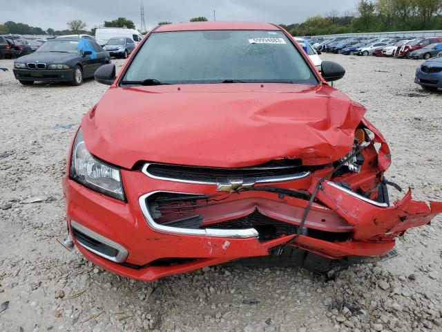 1G1PC5SH6G7158942 - 2016 CHEVROLET CRUZE LIMI LS RED photo 5