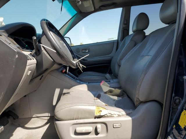 JTEDP21A840021390 - 2004 TOYOTA HIGHLANDER BASE BLUE photo 7