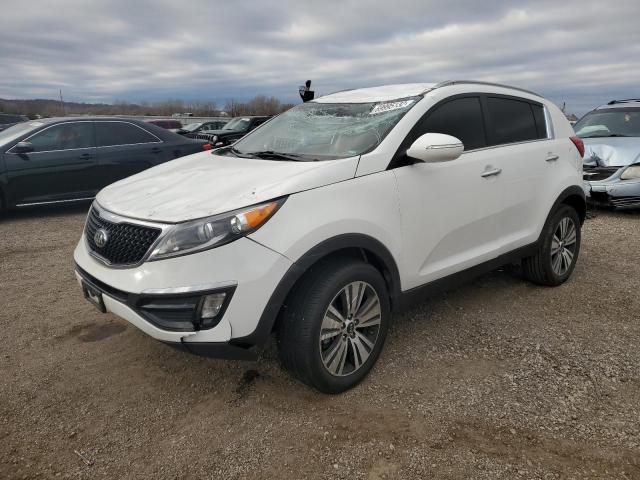 KNDPC3AC5F7746783 - 2015 KIA SPORTAGE EX WHITE photo 1