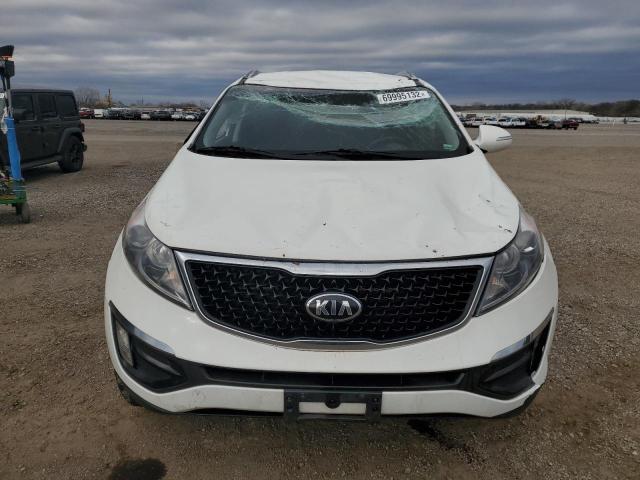 KNDPC3AC5F7746783 - 2015 KIA SPORTAGE EX WHITE photo 5